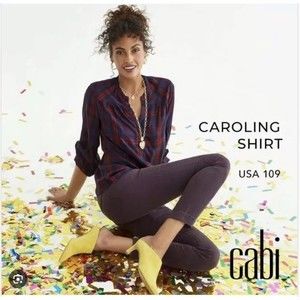 CAbi Style 4070 | Caroling Shirt | Size Small